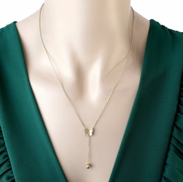 GOLD CHAIN NECKLACE celebrity STAINLESS STEEL