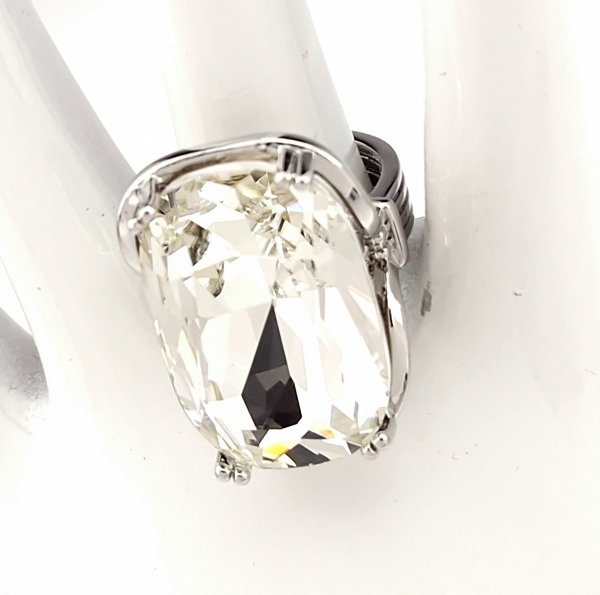 gold ring 18,60mm. gold-plated engagement xuping
