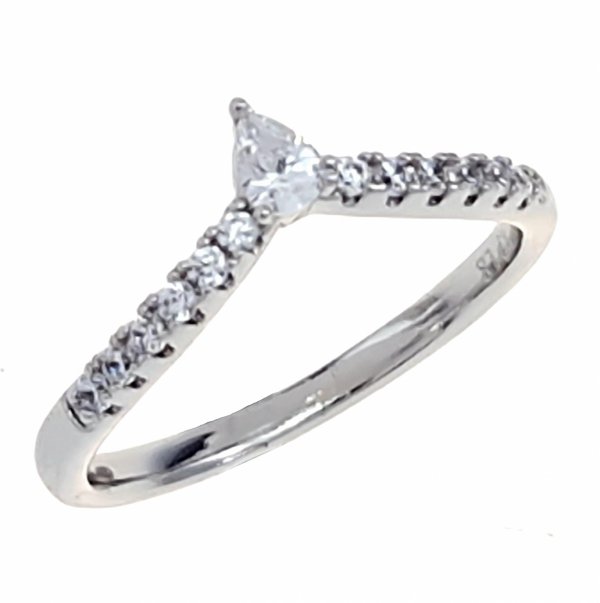 gold ring 18,60mm. gold-plated engagement xuping