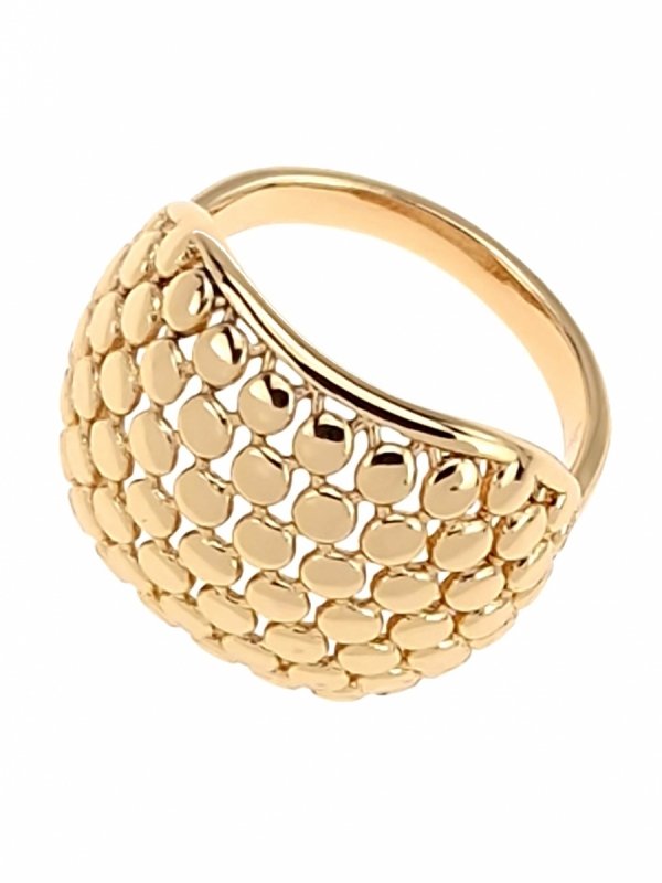 gold ring 18,60mm. gold-plated engagement xuping