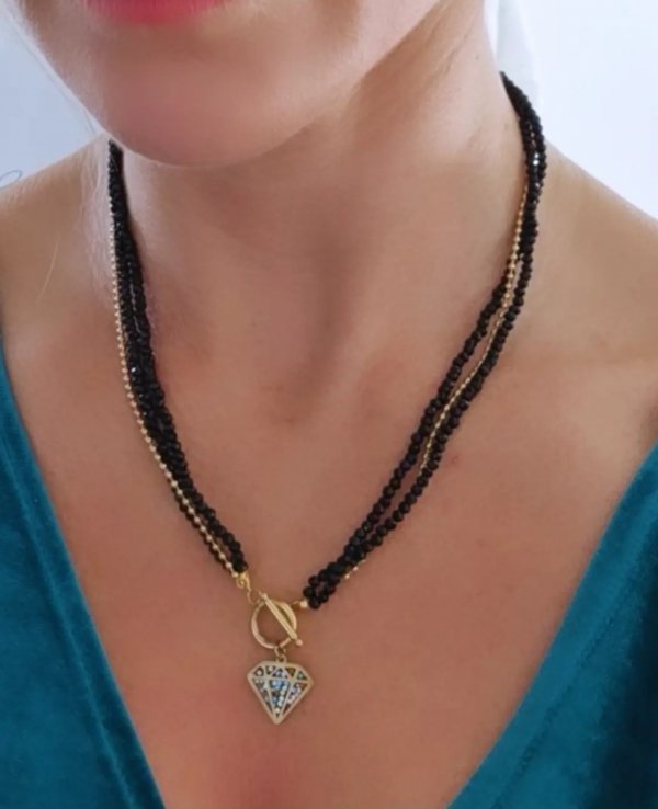 GOLD CHAIN NECKLACE celebrity STAINLESS STEEL