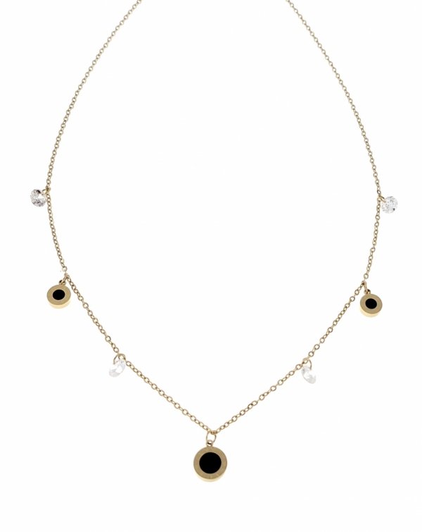 GOLD CHAIN NECKLACE celebrity STAINLESS STEEL