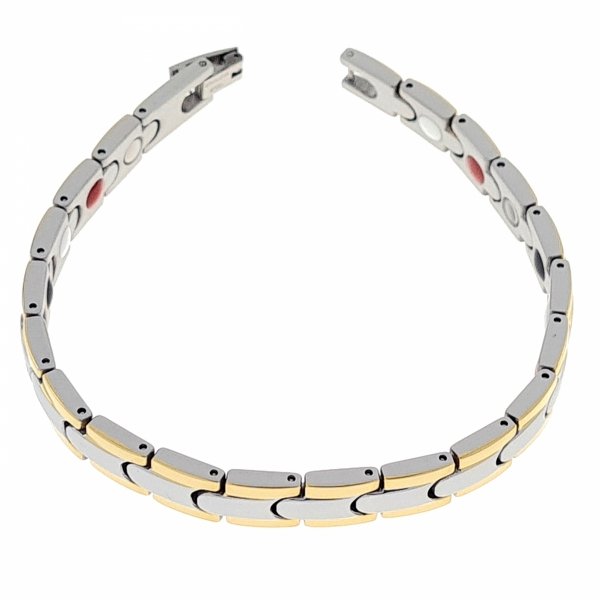 BRACELET GOLD CELEBRITY STAINLESS STEEL