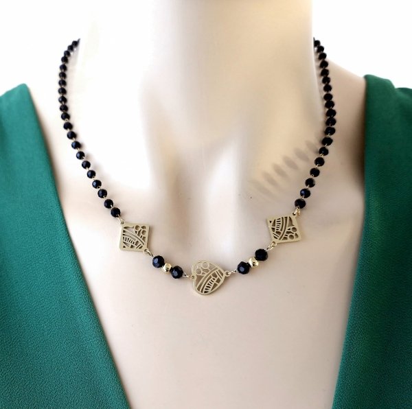 GOLD CHAIN NECKLACE celebrity STAINLESS STEEL