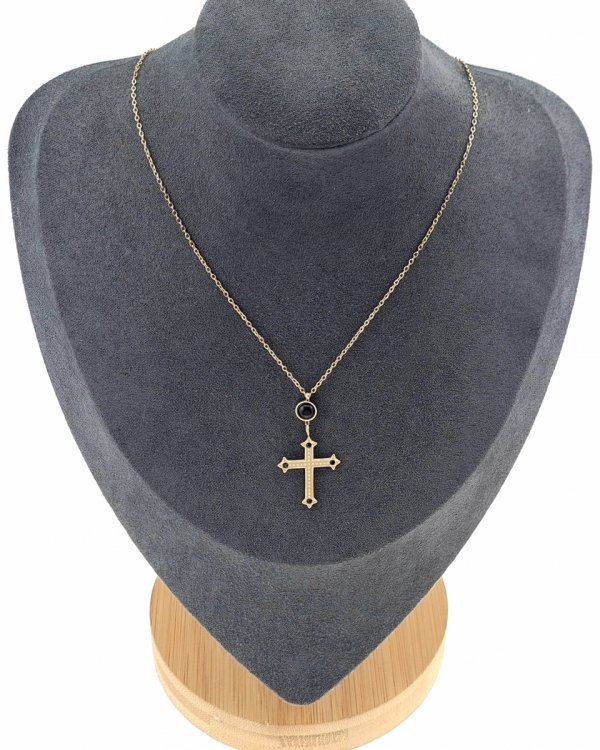 GOLD CHAIN NECKLACE celebrity STAINLESS STEEL