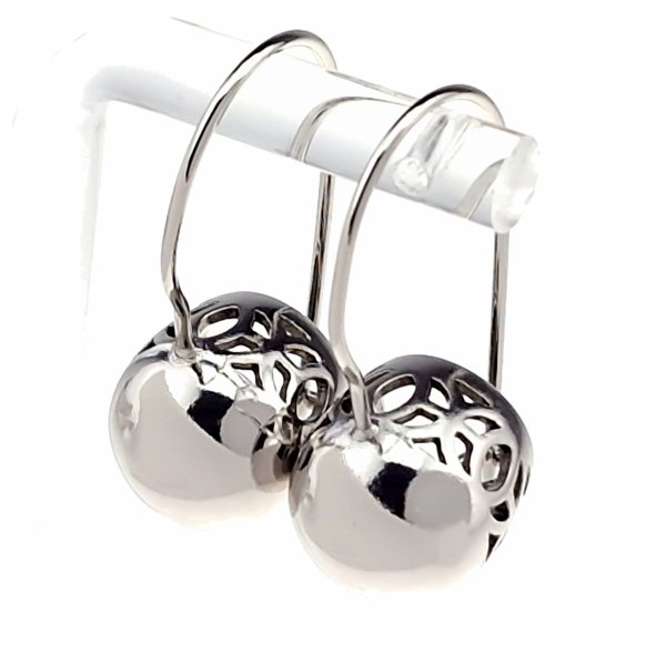 gold plated earrings with exclusive cubic zirconia