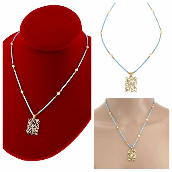 GOLD CHAIN NECKLACE celebrity STAINLESS STEEL
