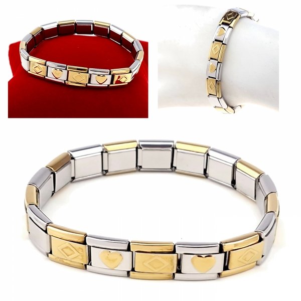 Bracelet Crystals Celebrity Surgical Steel