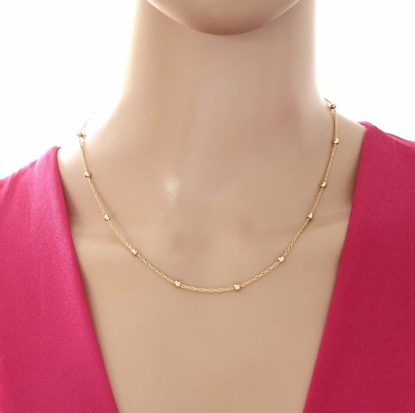 gold gilded chain 18k xuping