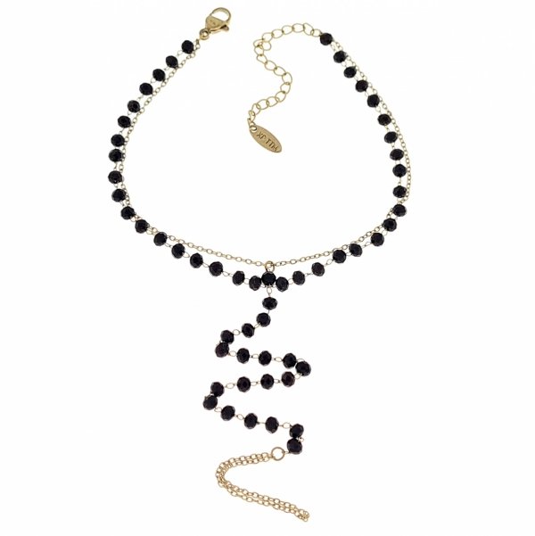 BRACELET GOLD CELEBRITY STAINLESS STEEL