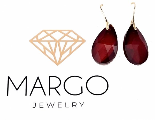 gold plated earrings with exclusive cubic zirconia