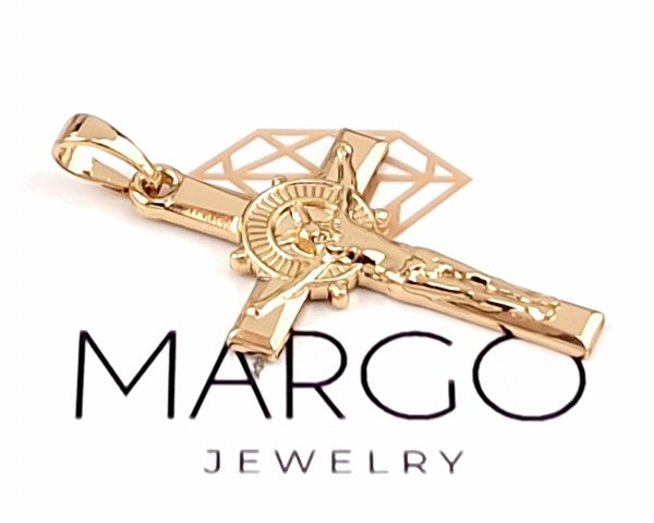 gold pendant 18k shiny xuping