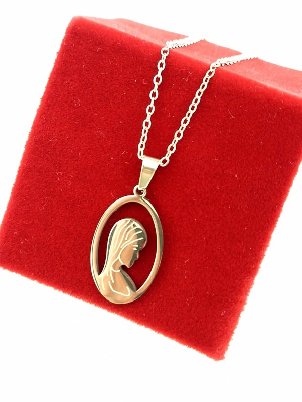 GOLD CHAIN NECKLACE celebrity STAINLESS STEEL