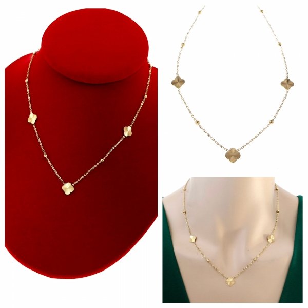 GOLD CHAIN NECKLACE celebrity STAINLESS STEEL