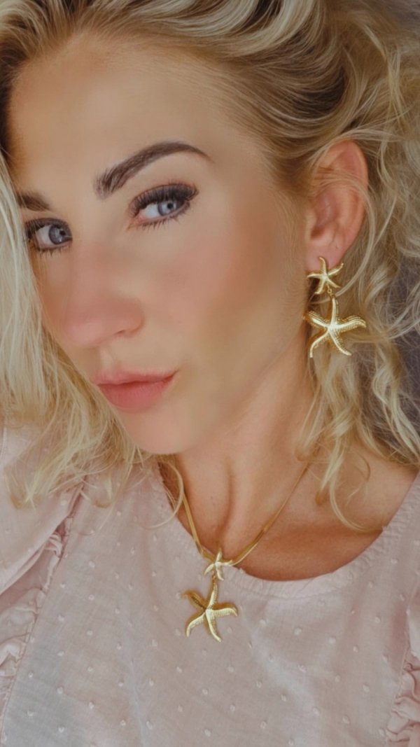 GOLD CHAIN NECKLACE celebrity STAINLESS STEEL