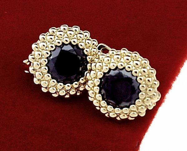 gold plated earrings with exclusive cubic zirconia