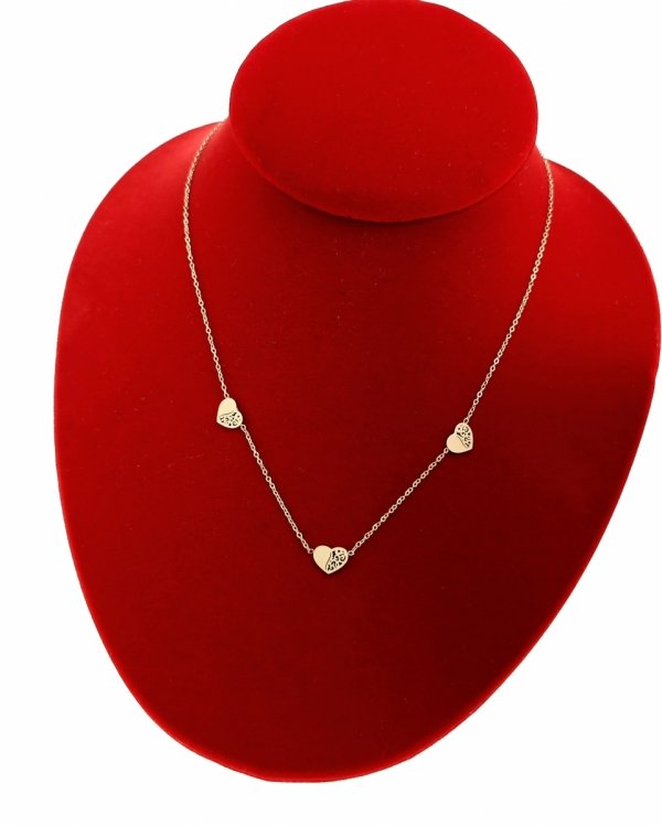 GOLD CHAIN NECKLACE celebrity STAINLESS STEEL