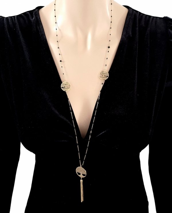 GOLD CHAIN NECKLACE celebrity STAINLESS STEEL