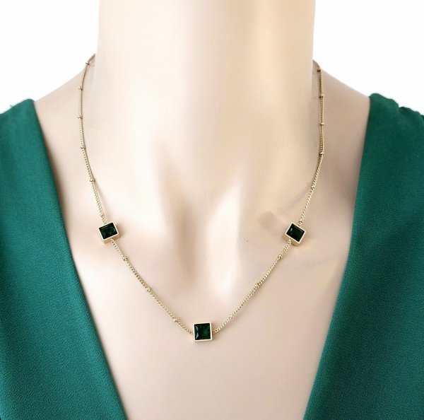 GOLD CHAIN NECKLACE celebrity STAINLESS STEEL