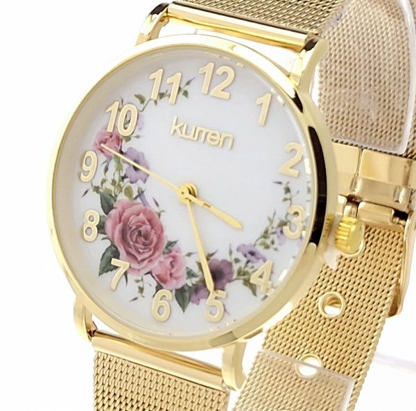 Women's watch golden kurren stainless steel