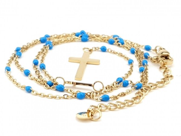 GOLD CHAIN NECKLACE celebrity STAINLESS STEEL