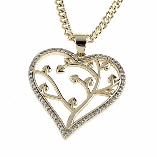 gold pendant 18k shiny xuping