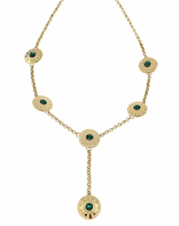 GOLD CHAIN NECKLACE celebrity STAINLESS STEEL