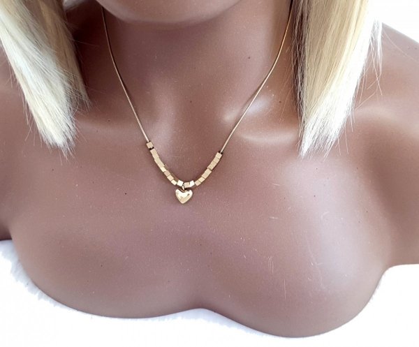 GOLD CHAIN NECKLACE celebrity STAINLESS STEEL