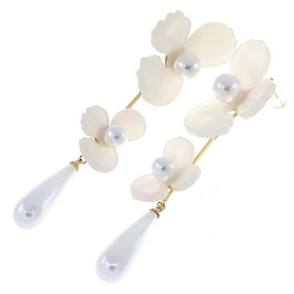 gold plated earrings with exclusive cubic zirconia