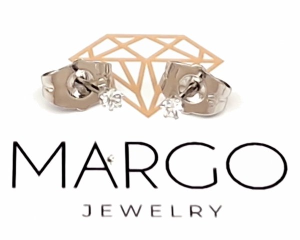 gold plated earrings with exclusive cubic zirconia