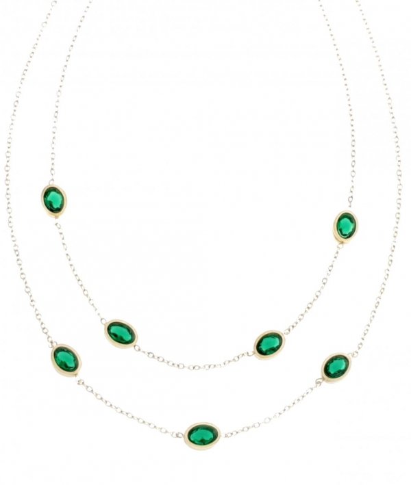 GOLD CHAIN NECKLACE celebrity STAINLESS STEEL