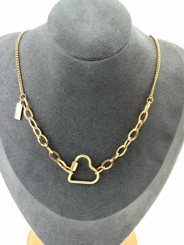 GOLD CHAIN NECKLACE celebrity STAINLESS STEEL