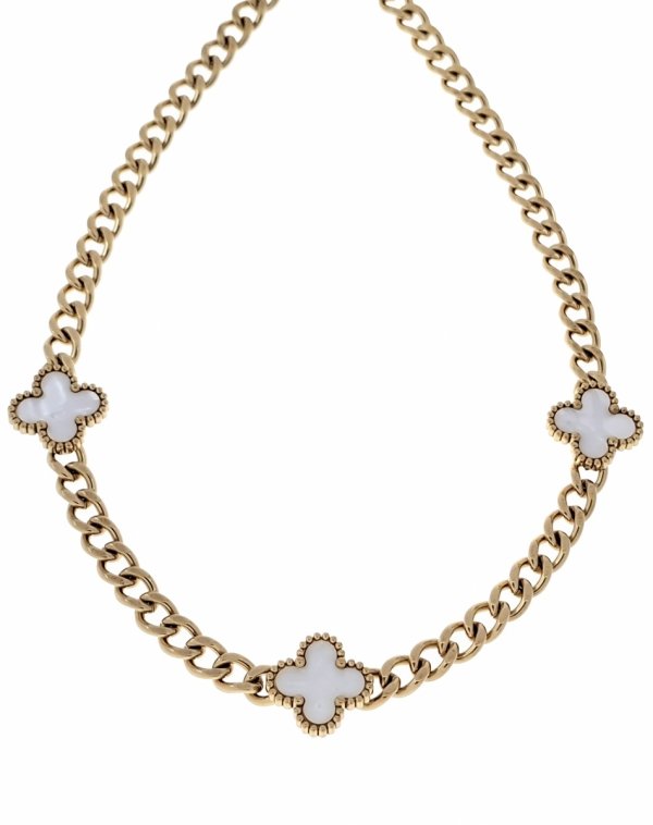 GOLD CHAIN NECKLACE celebrity STAINLESS STEEL