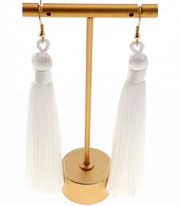 EARRINGS SILVER STAINLESS STEEL CELEBRITY