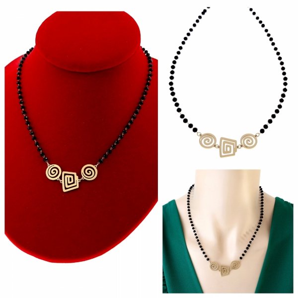 GOLD CHAIN NECKLACE celebrity STAINLESS STEEL
