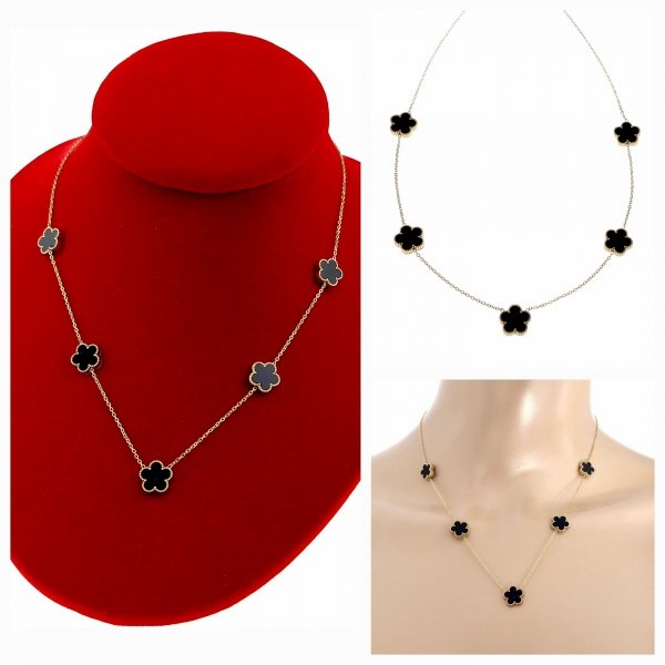 GOLD CHAIN NECKLACE celebrity STAINLESS STEEL