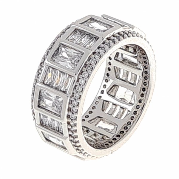 gold ring 17,00mm. gold-plated engagement xuping