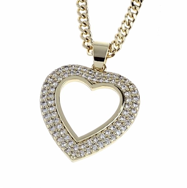 gold pendant 18k shiny xuping