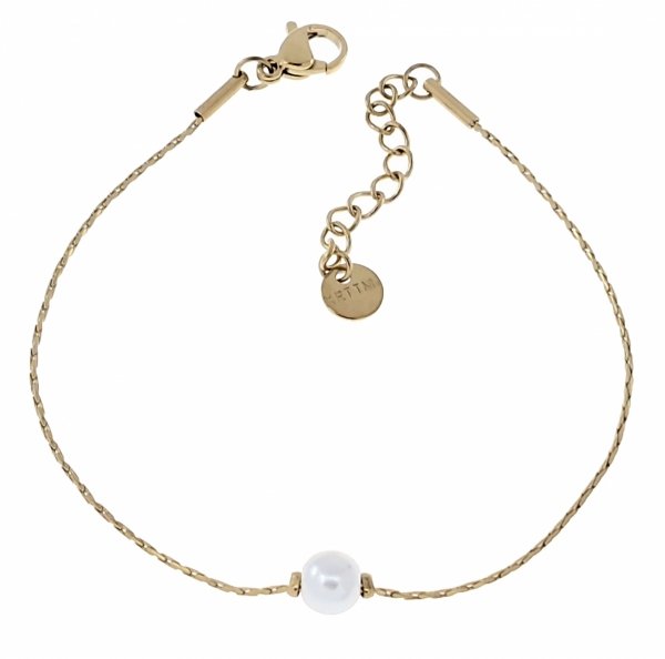 BRACELET GOLD CELEBRITY STAINLESS STEEL