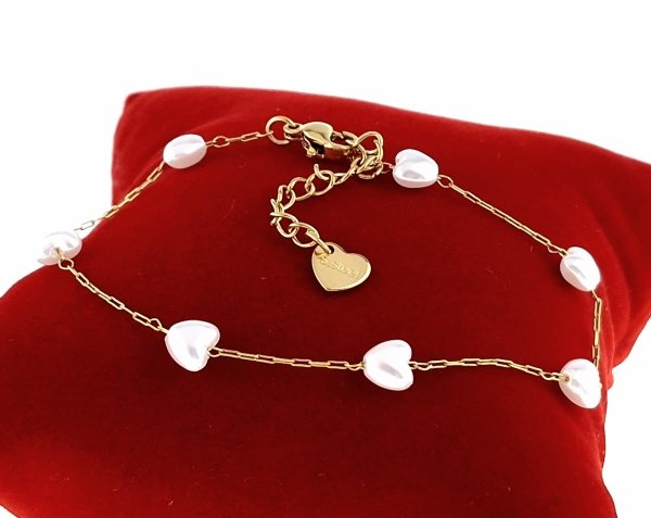 BRACELET GOLD CELEBRITY STAINLESS STEEL