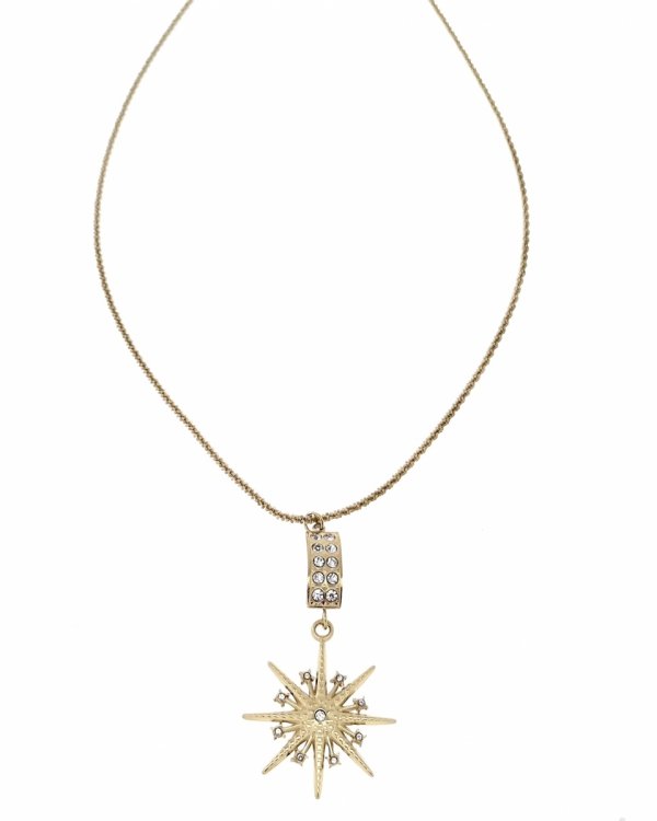 GOLD CHAIN NECKLACE celebrity STAINLESS STEEL
