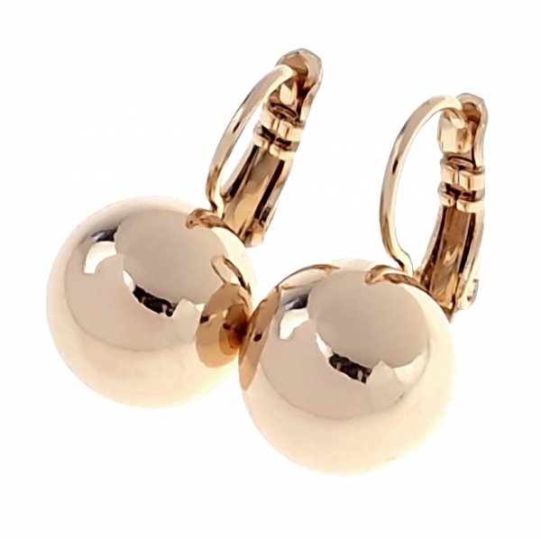 exclusive swarovski gold-plated earrings