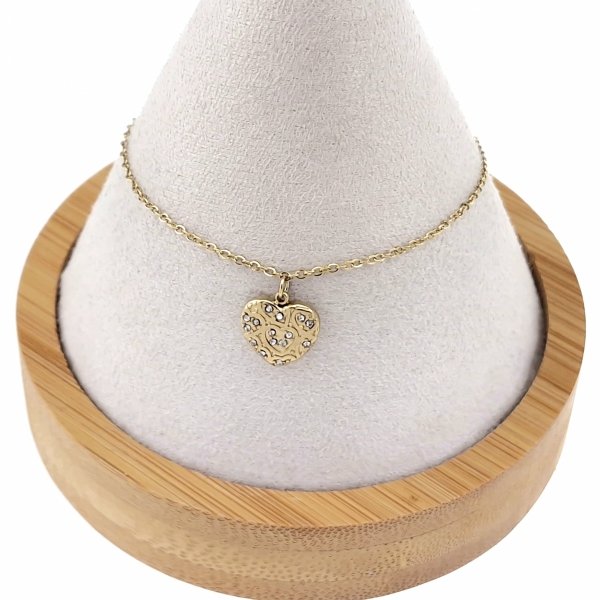 BRACELET GOLD CELEBRITY STAINLESS STEEL