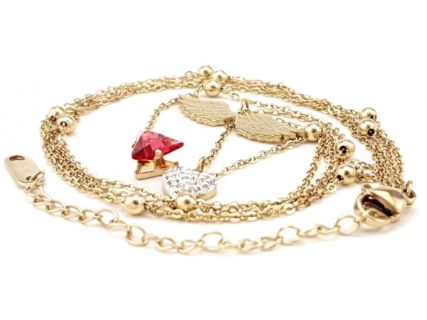 GOLD CHAIN NECKLACE celebrity STAINLESS STEEL