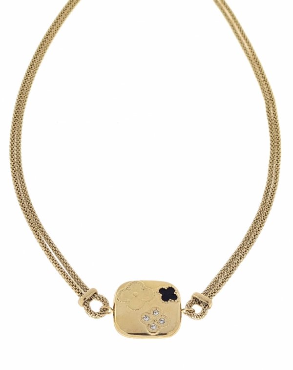 GOLD CHAIN NECKLACE celebrity STAINLESS STEEL