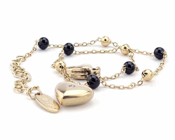 BRACELET GOLD CELEBRITY STAINLESS STEEL