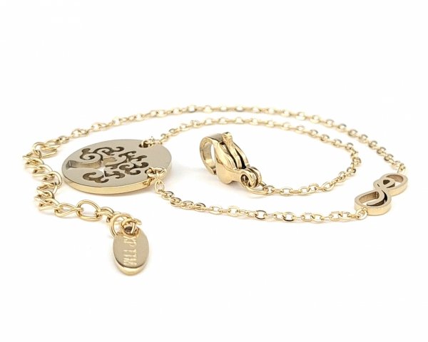 BRACELET GOLD CELEBRITY STAINLESS STEEL
