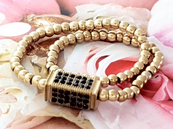 Bracelet Crystals Celebrity Surgical Steel