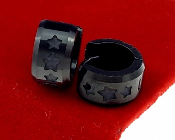 gold earrings made of stainless steel
