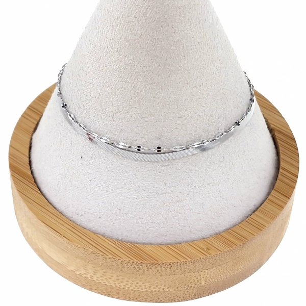 BRACELET GOLD CELEBRITY STAINLESS STEEL